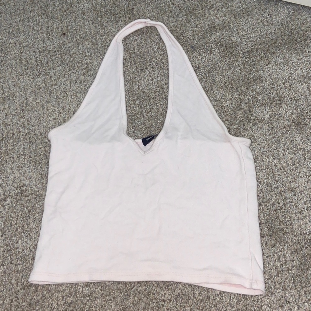 Pale pink brandy melville top